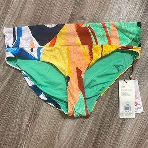 NWT Calia multicolored bikini bottom